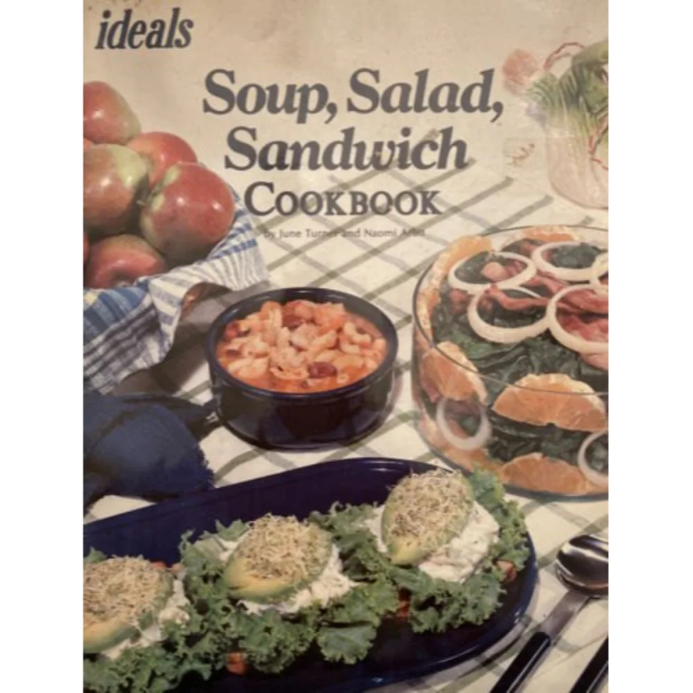 Soups, salads and sandwiches Cookbooks‎ Lot of 2 Rodale's & June Turner, Arbit